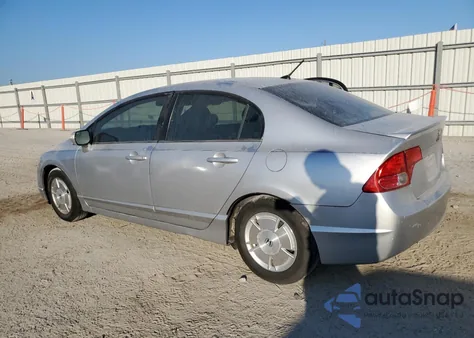 2006 Honda Civic Hybrid z USA, uszkodzony, nr VIN JHMFA36216S008797